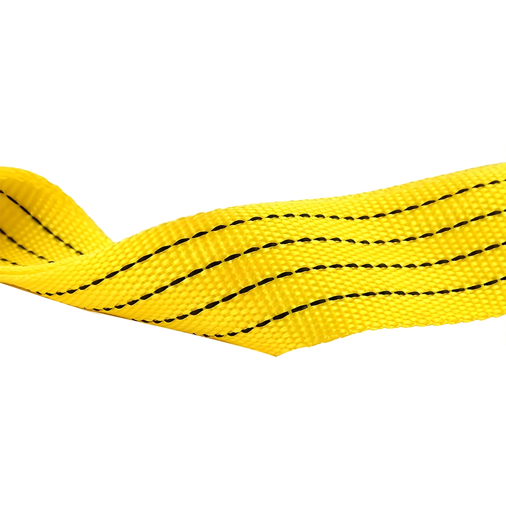 واير سحب سيارات قماش شديد التحمل (3 طن) - حبل جر متين للطوارئ مع خطافات فولاذية