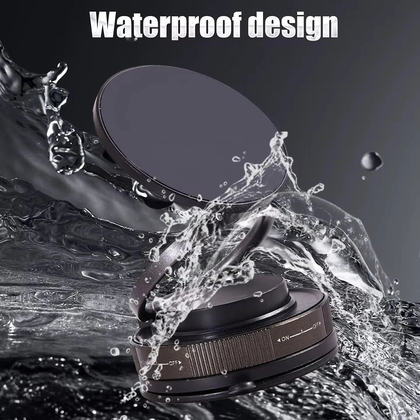 حامل موبايل فاكيوم مغناطيسي ذكي - ثبات فائق وتقنية شفط متطورة