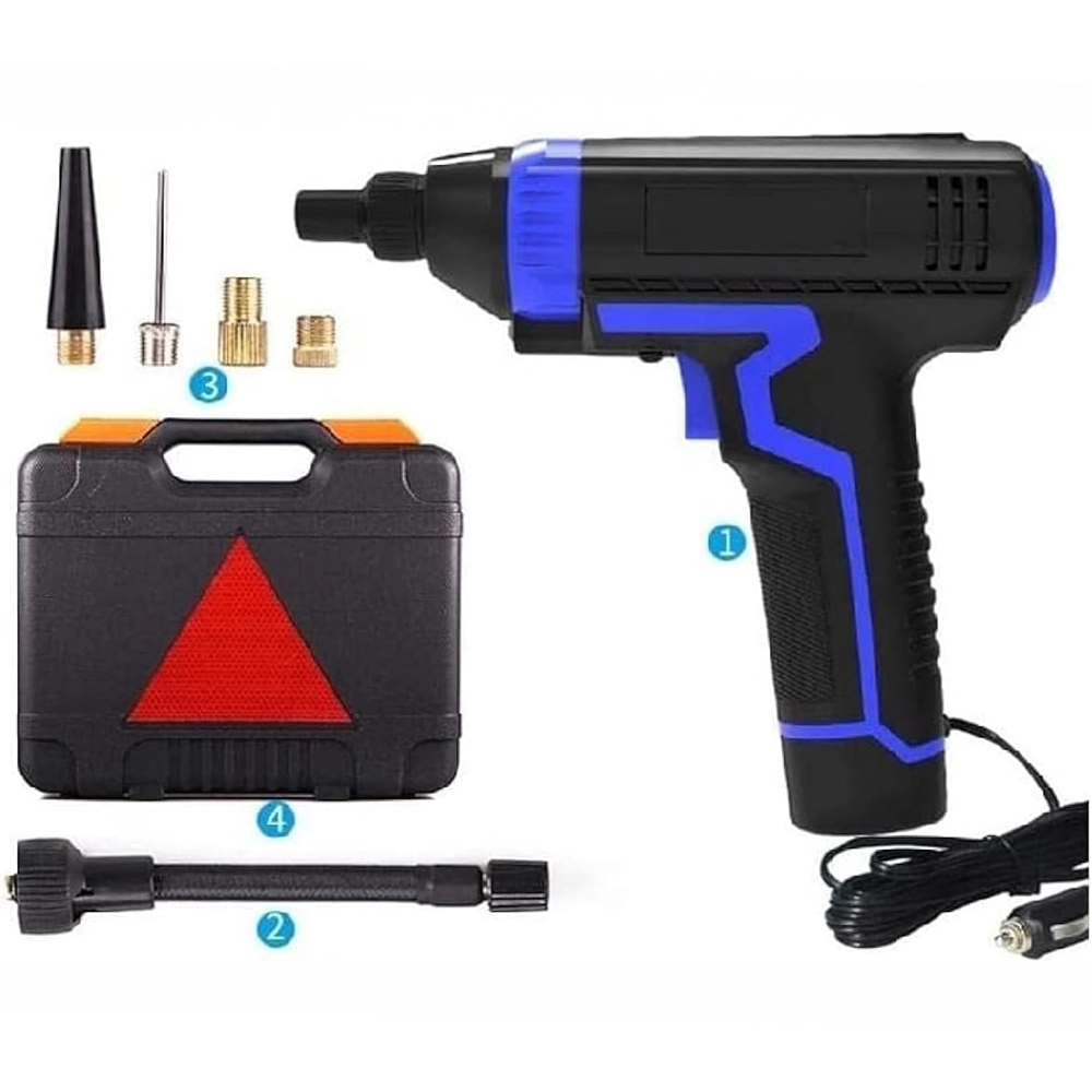 منفاخ هواء مسدس ذكي للسيارات والدراجات - قوة وسرعة