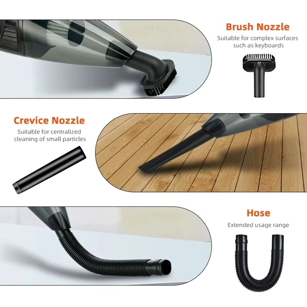 مكنسة السيارة المحمولة المتكاملة - الحل المثالي لنظافة تدوم