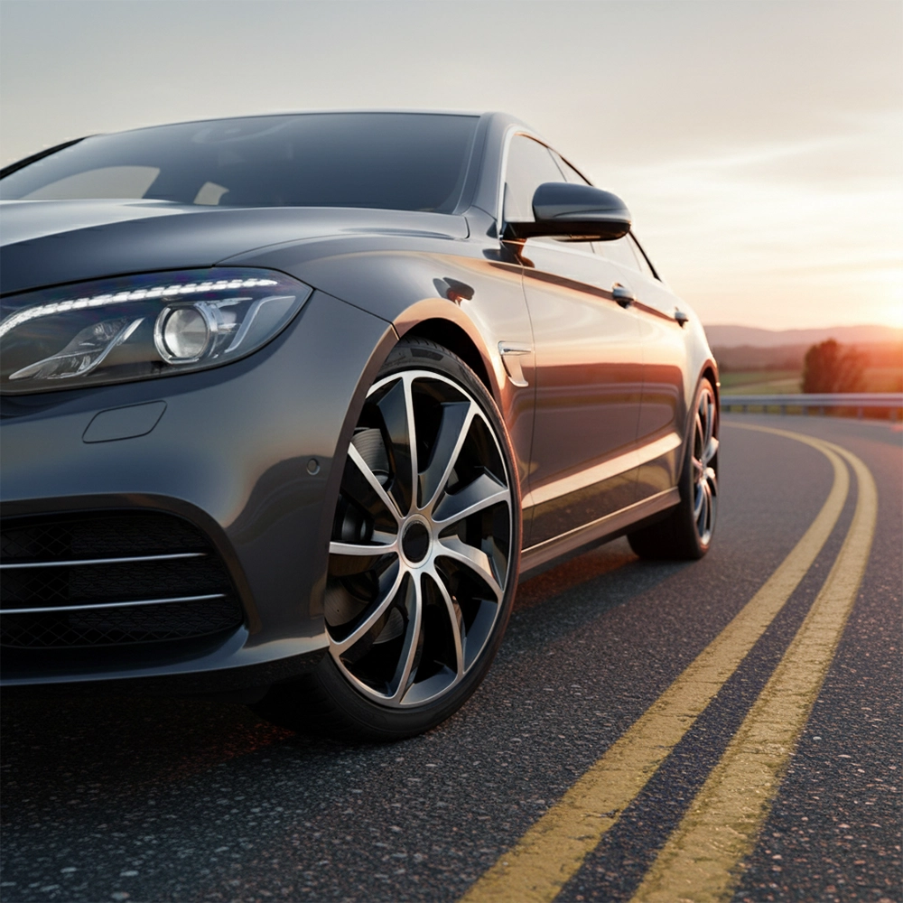 طقم 4  طاسات سبور شكل مروحة مقاس 15