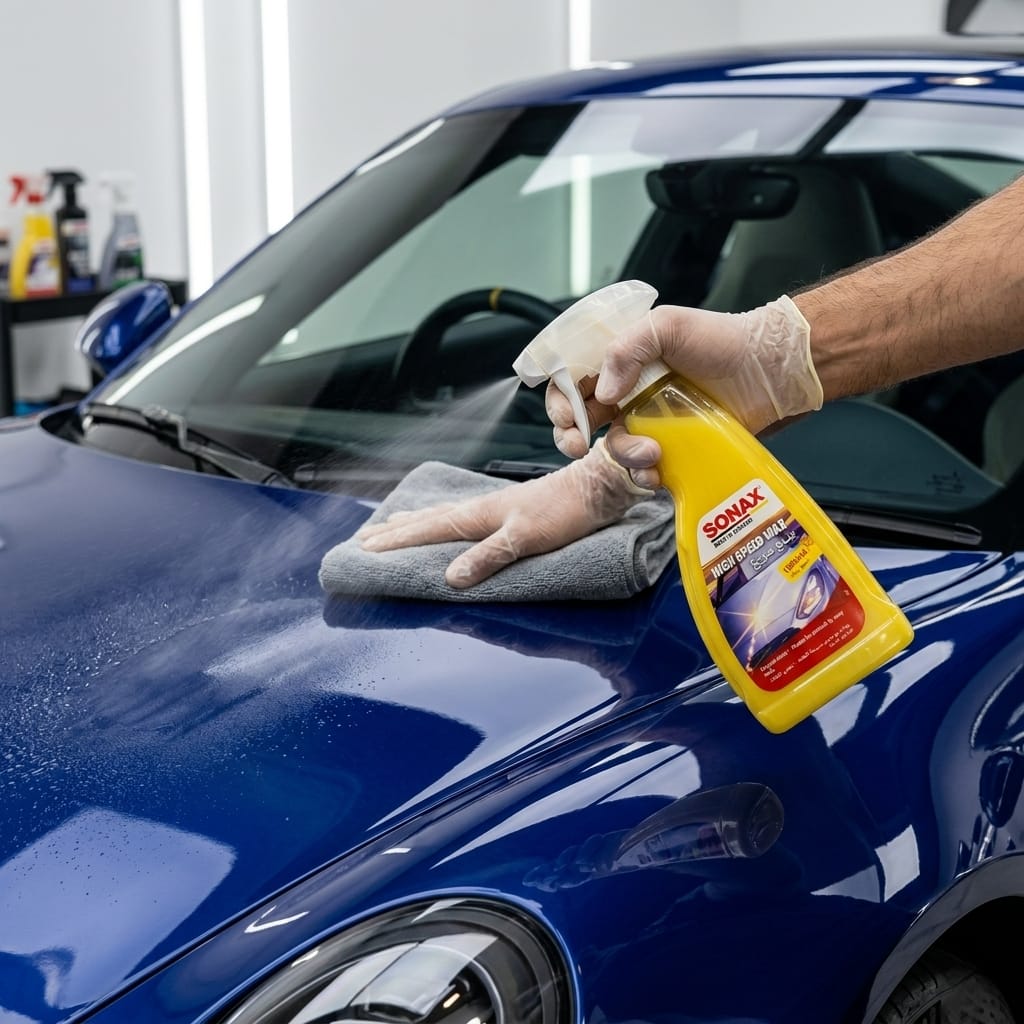 سوناكس واكس سريع ملمع وحماية للطلاء (Sonax High Speed Wax)