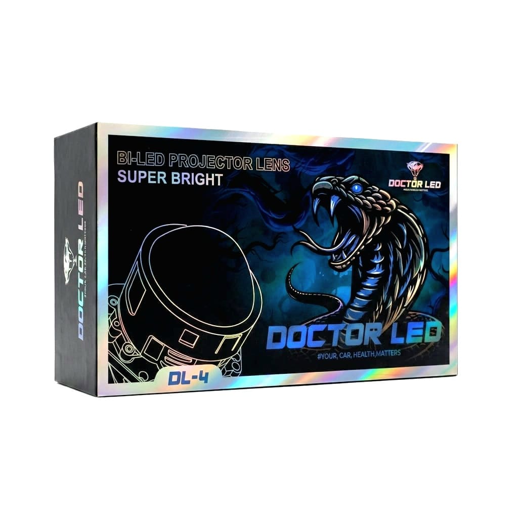 عدسات ليد سيارات Doctor LED DL-4 Bi-Led Projector Lens 