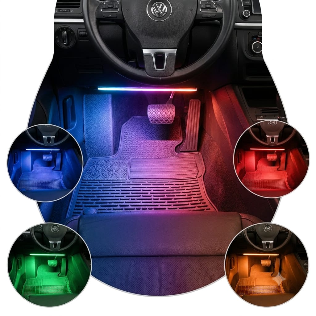 شريط إضاءة ليد داخلي للسيارات (Automobile Atmosphere Lamp)