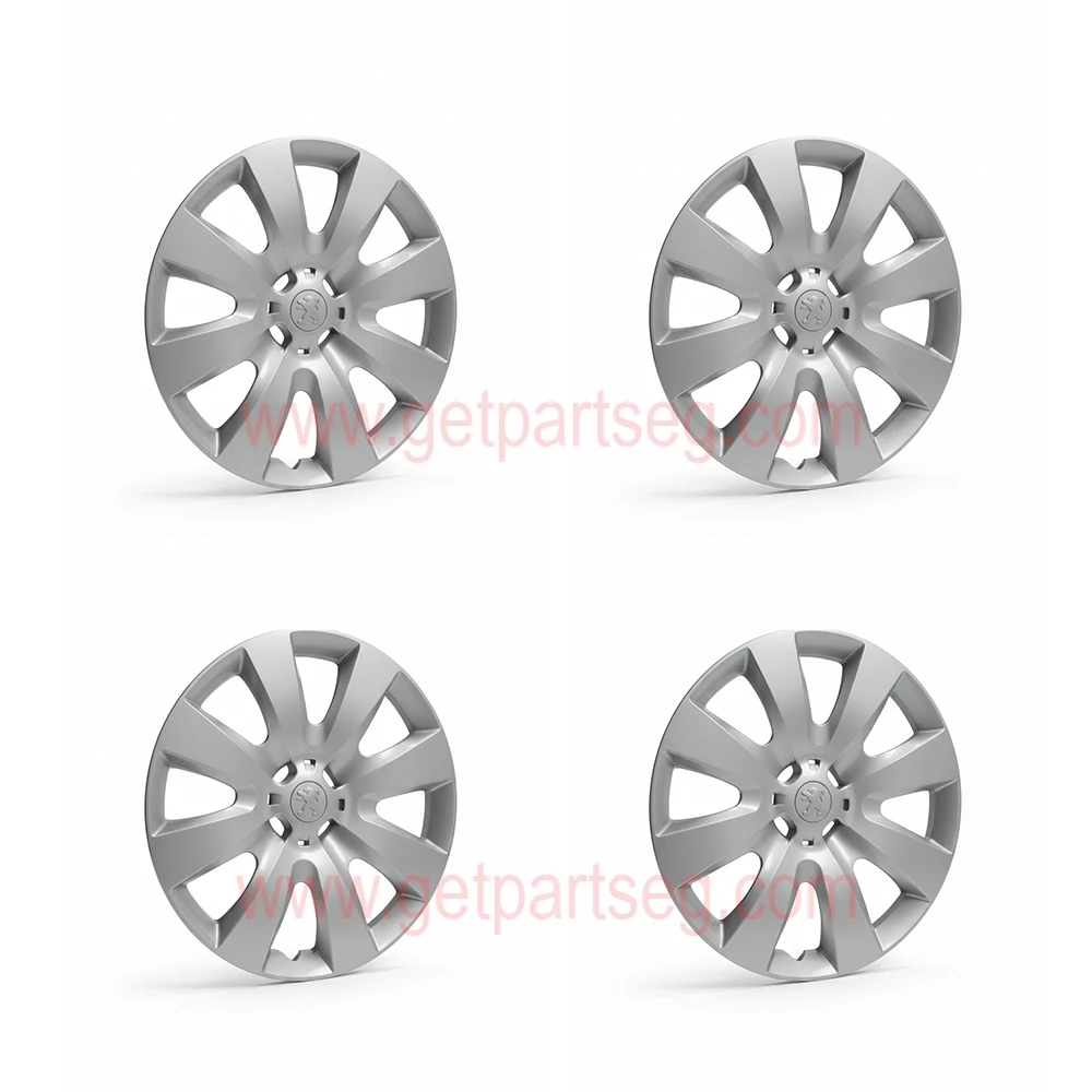 طقم طاسات 4 قطع  بيجو 301 مقاس 15