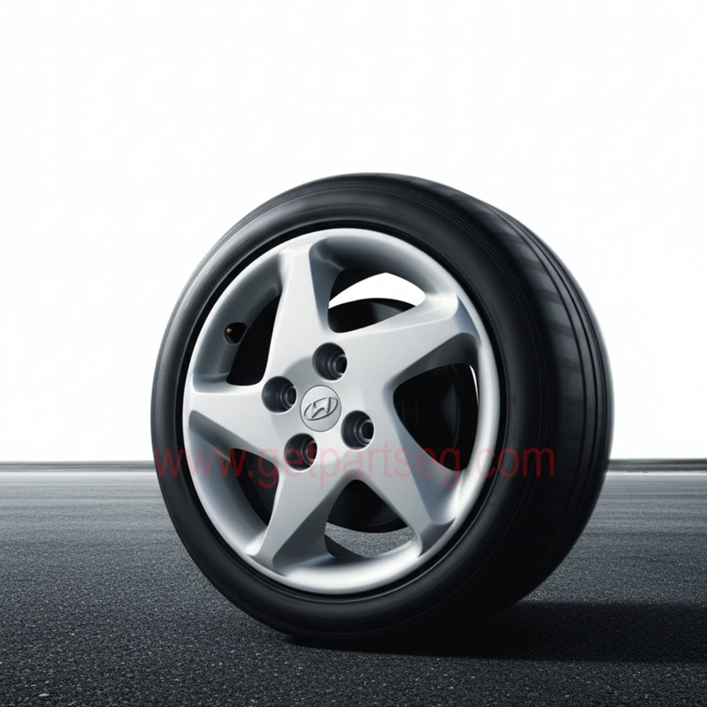 طقم طاسة هيونداى إلنترا وش الأسد مقاس  15 - 4 مسمار - مصرى