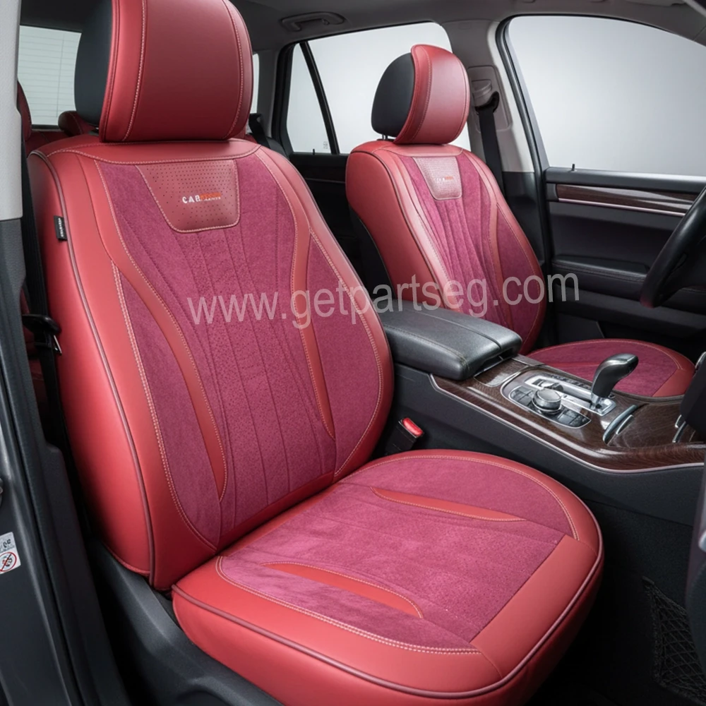 طقم كسوة كراسى جلد - ألكنتارا لون نبيتى