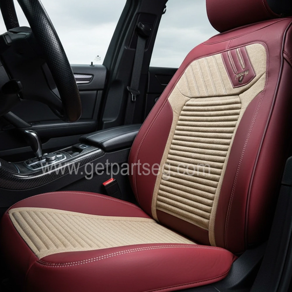 طقم كسوة كراسى لون بيج * نبيتى كتان