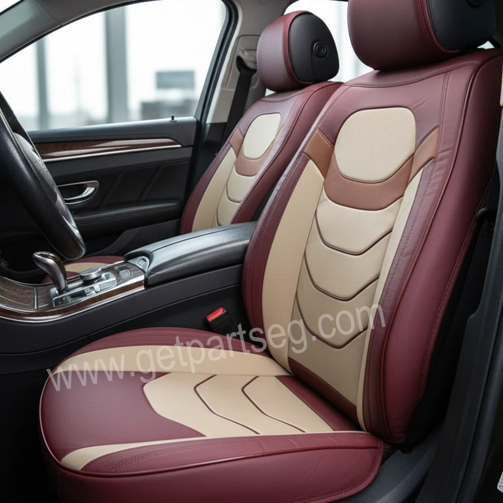 طقم كسوة كراسى جلد نبيتى