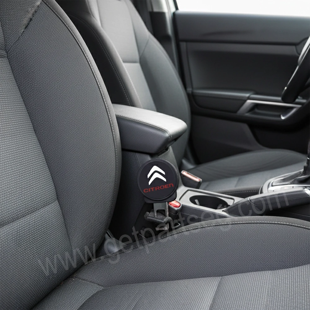 طقم سكاتة حزام ماركة ستروين 2 قطعة - كتم صوت إنذار حزام الأمان