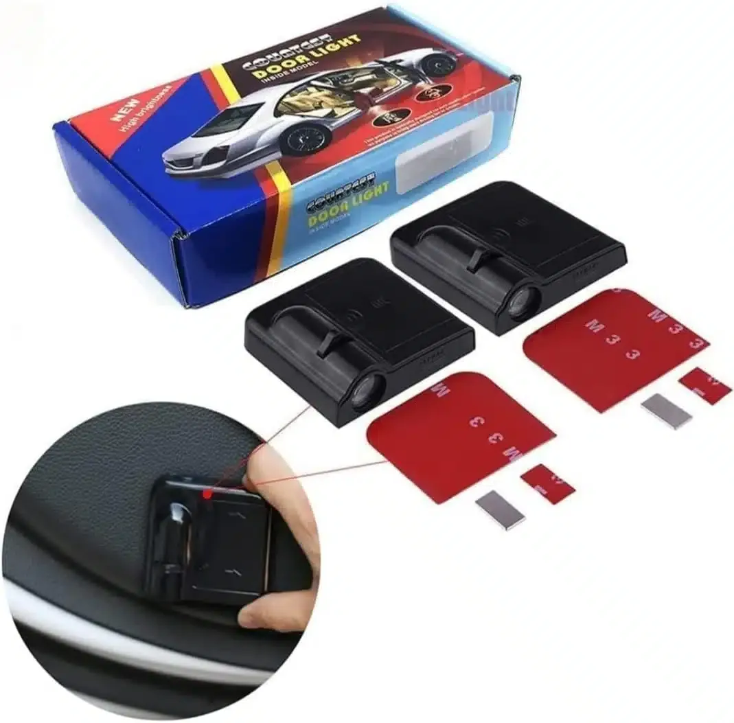 طقم إضاءة ترحيبية لباب السيارة (2 قطعة) - بروجيكتور لوجو LED ماركة سوزوكي