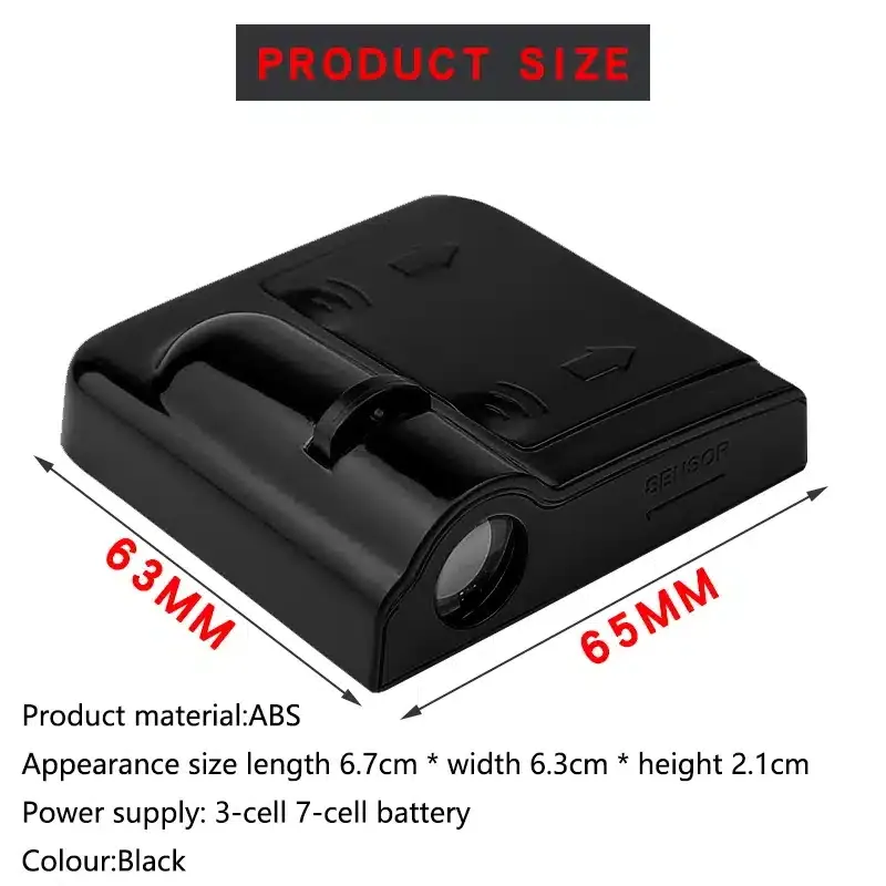 طقم إضاءة ترحيبية لباب السيارة (2 قطعة) - بروجيكتور لوجو LED ماركة سوزوكي