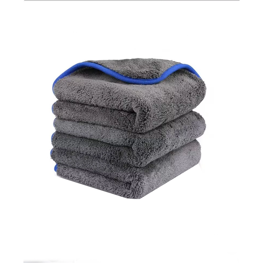 مجموعة من 3 فوطة مايكروفايبر احترافية لغسيل وتجفيف السيارات  - مقاس 35×35سم - فائقة الامتصاص والنعومة