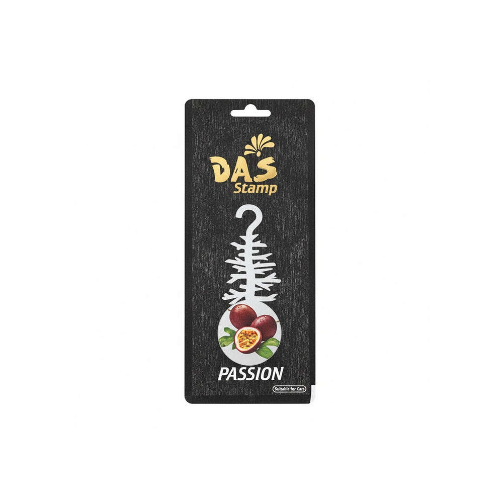 معطر جو دياس ستامب (DAS Stamp) للسيارات والمنازل – فوحان يدوم طويلاً وتصميم عصري برائحة Passion Fruit