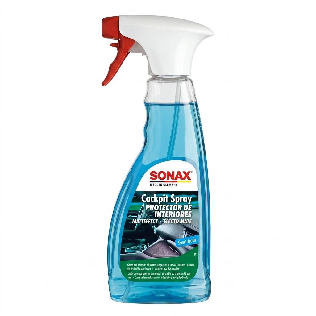 سوناكس (SONAX) بخاخ تنظيف وتلميع التابلوه والأسطح الداخلية - تأثير مطفي (Matte Effect) - رائحة منعشة