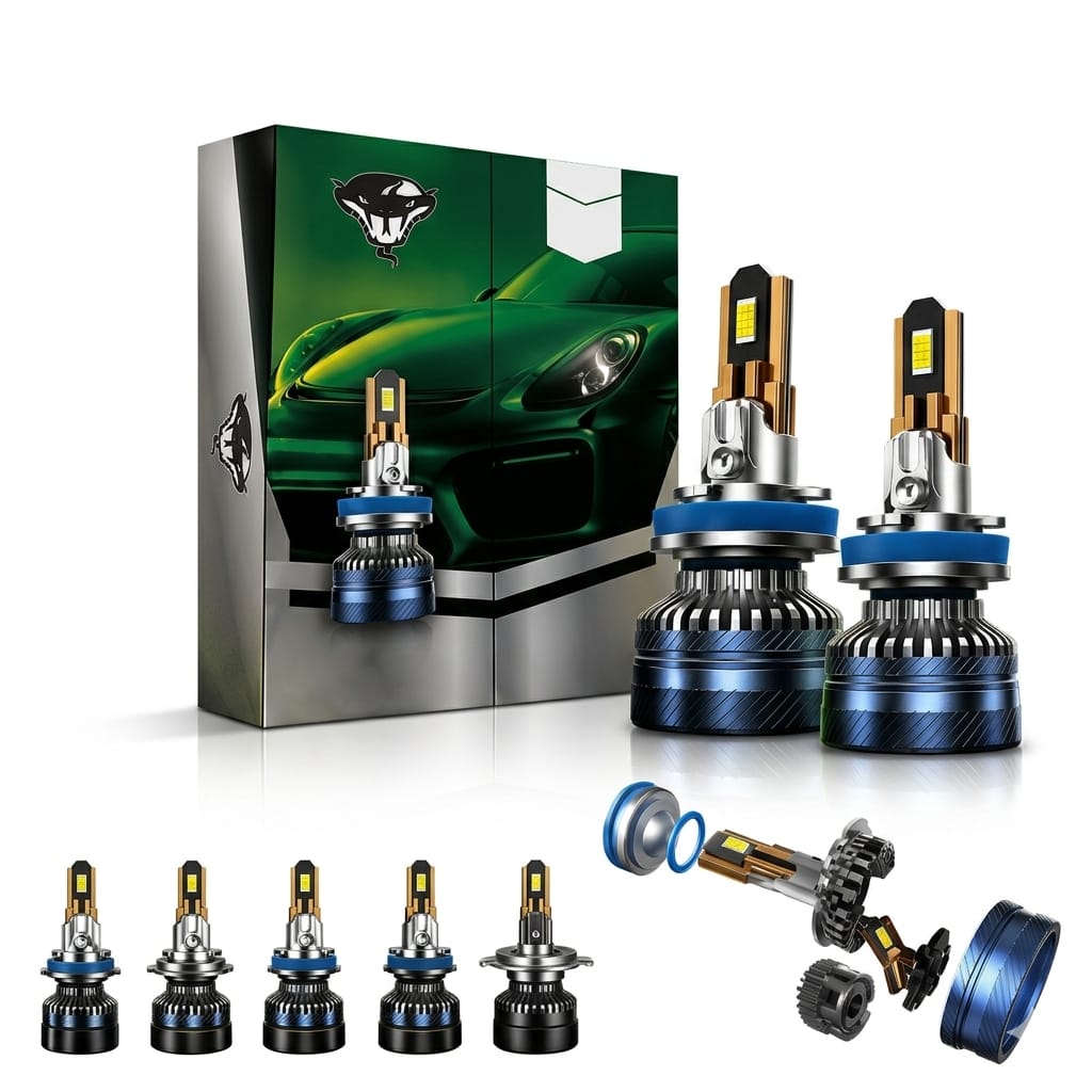 لمبات ليد للسيارات DL-55 من دكتور ليد - قوة 55 واط (Premium LED Headlight)