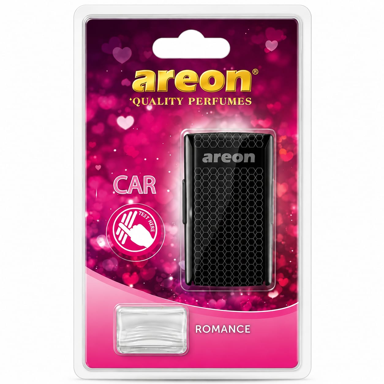 معطر سيارة أريون Areon CAR – رائحة Romance مع جهاز توزيع