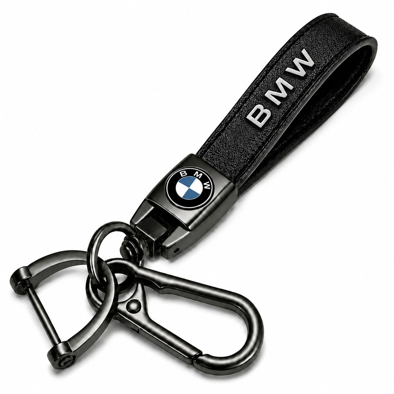 ميدالية مفاتيح جلد BMW – إكسسوار أنيق للسيارة