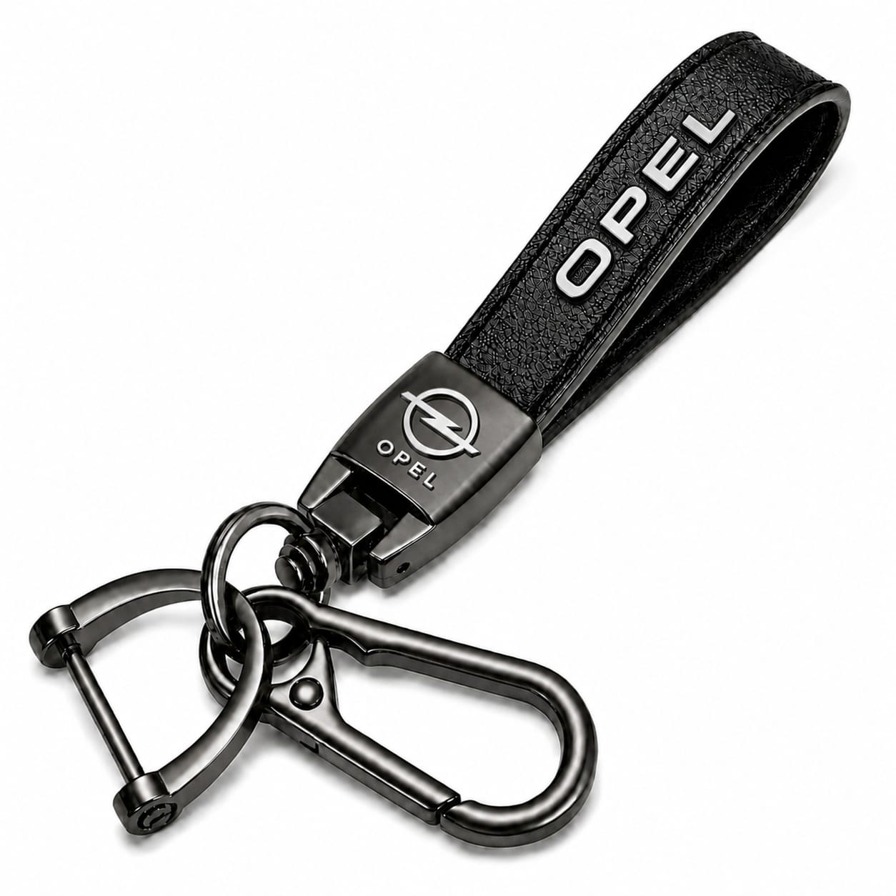 ميدالية مفاتيح جلد Opel – إكسسوار أنيق للسيارة