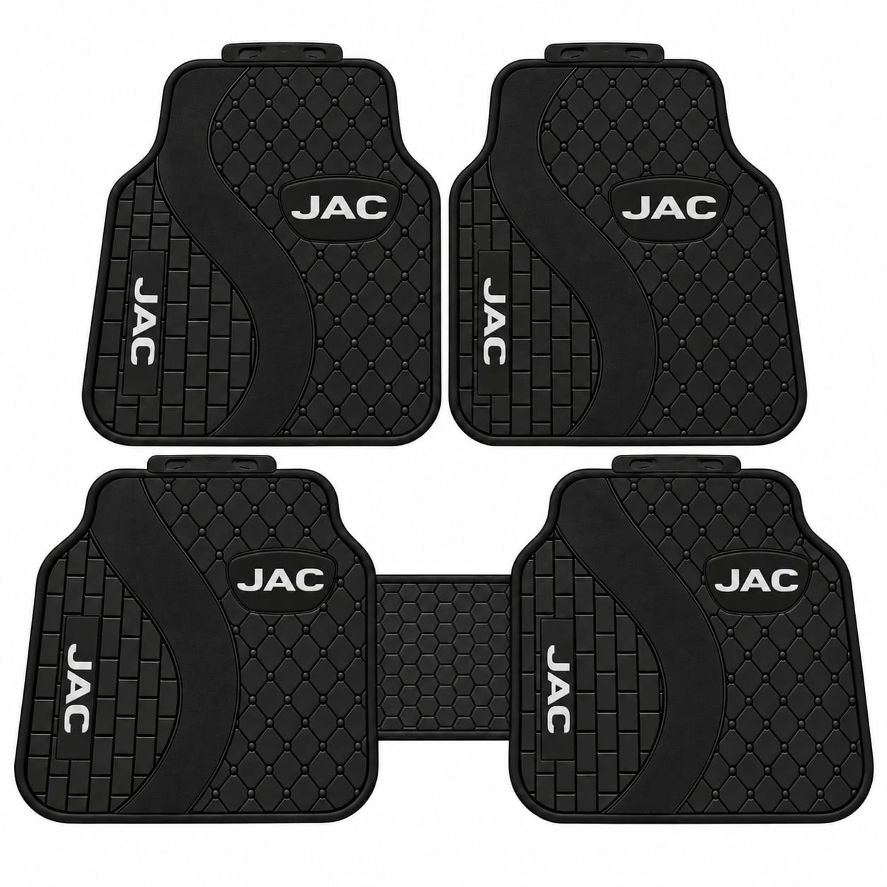 دواسات سيارات 5 قطع بتصميم فاخر لسيارات JAC