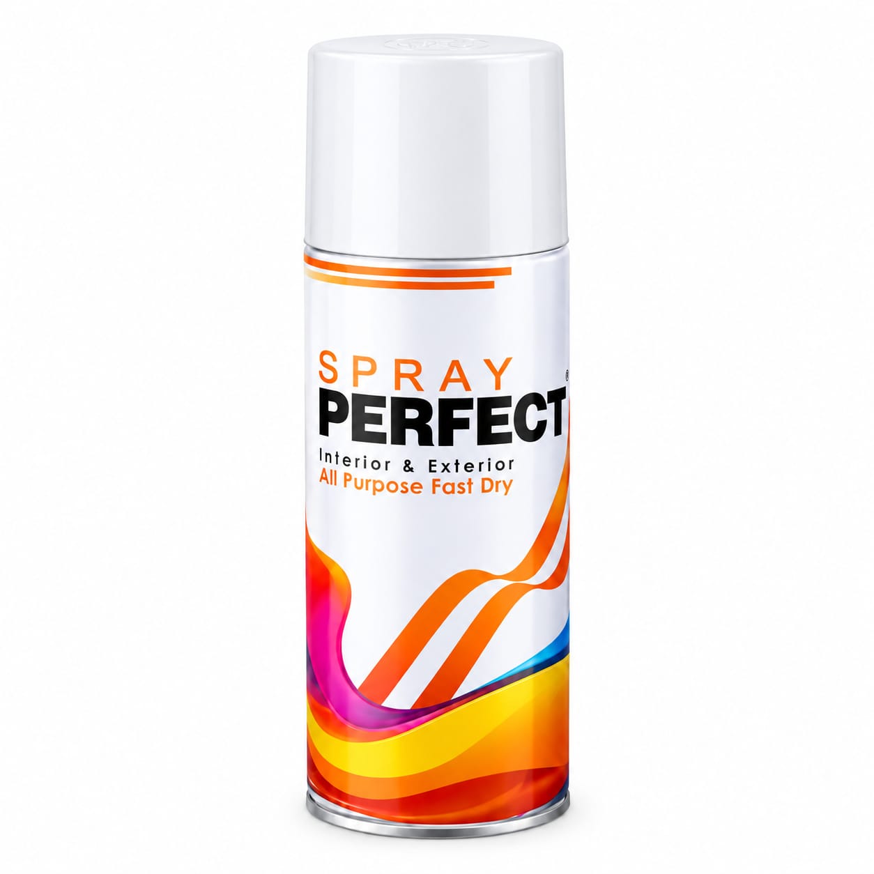 سبراي بيرفكت دهان رش سريع الجفاف-لون ابيض (KK – Spray Perfect All Purpose Fast Dry)