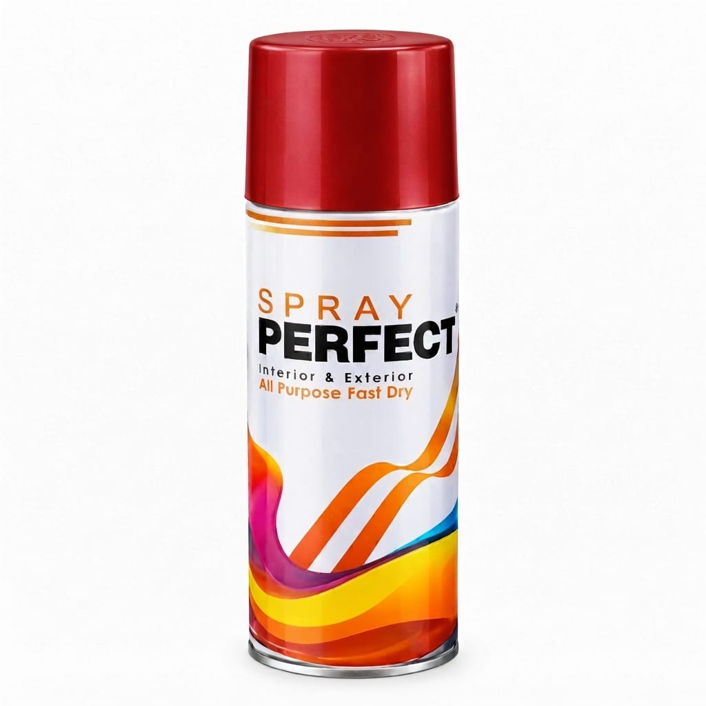 سبراي بيرفكت دهان رش سريع الجفاف-لون احمر (KK – Spray Perfect All Purpose Fast Dry)