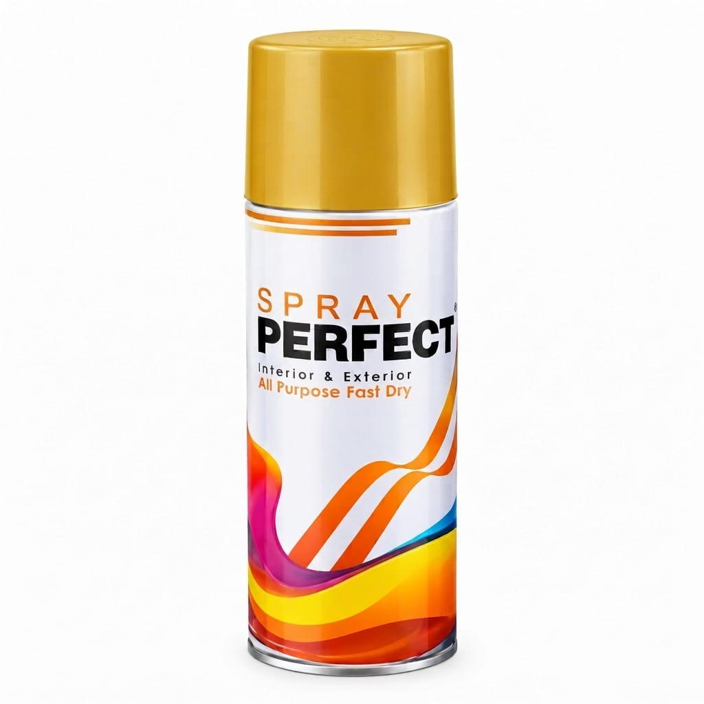 سبراي بيرفكت دهان رش سريع الجفاف-لون اصفر KK – Spray Perfect All Purpose Fast Dry)
