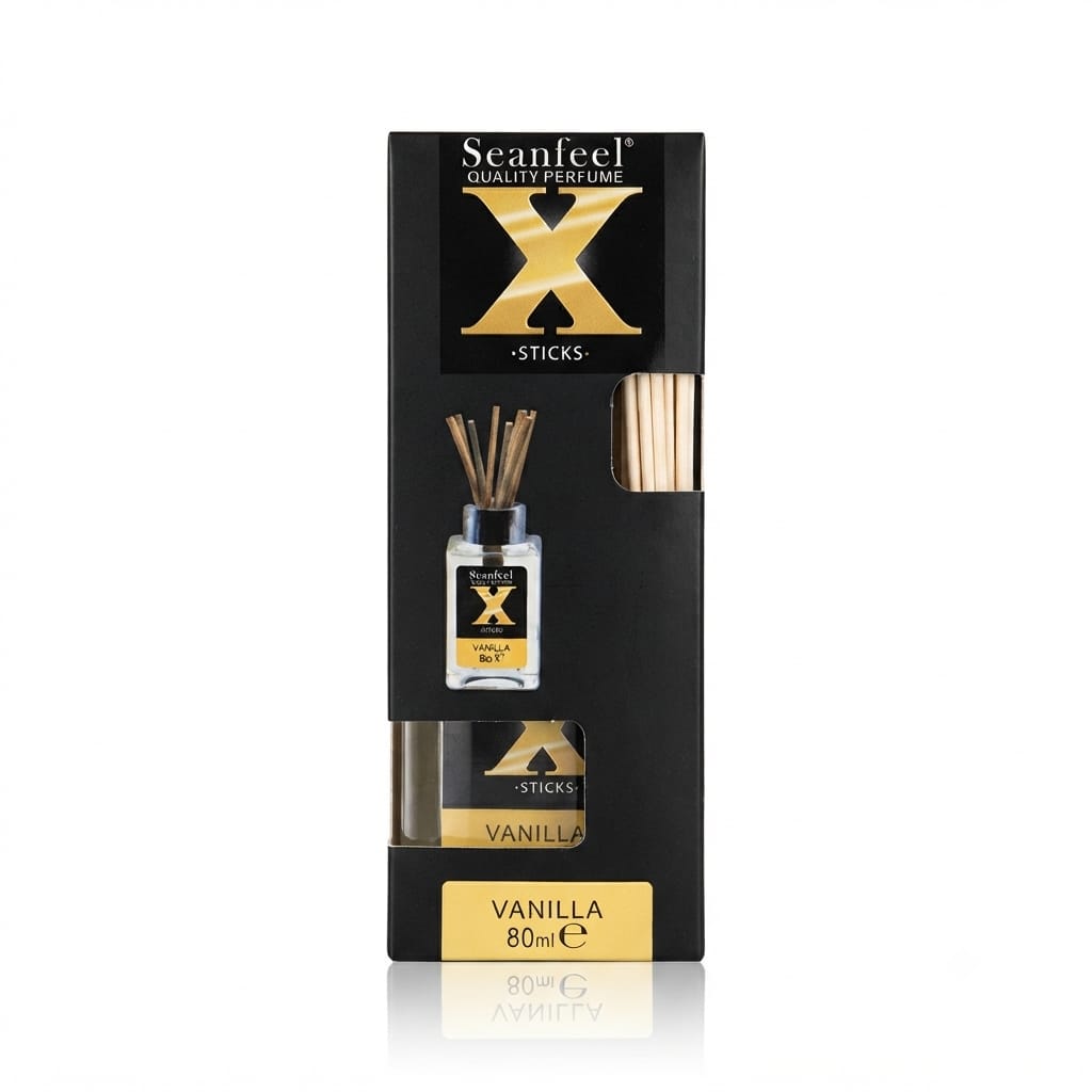 معطر جو بالاعواد سينفيل فانيلا - Seanfeel X Sticks Vanilla 80ml (KK)