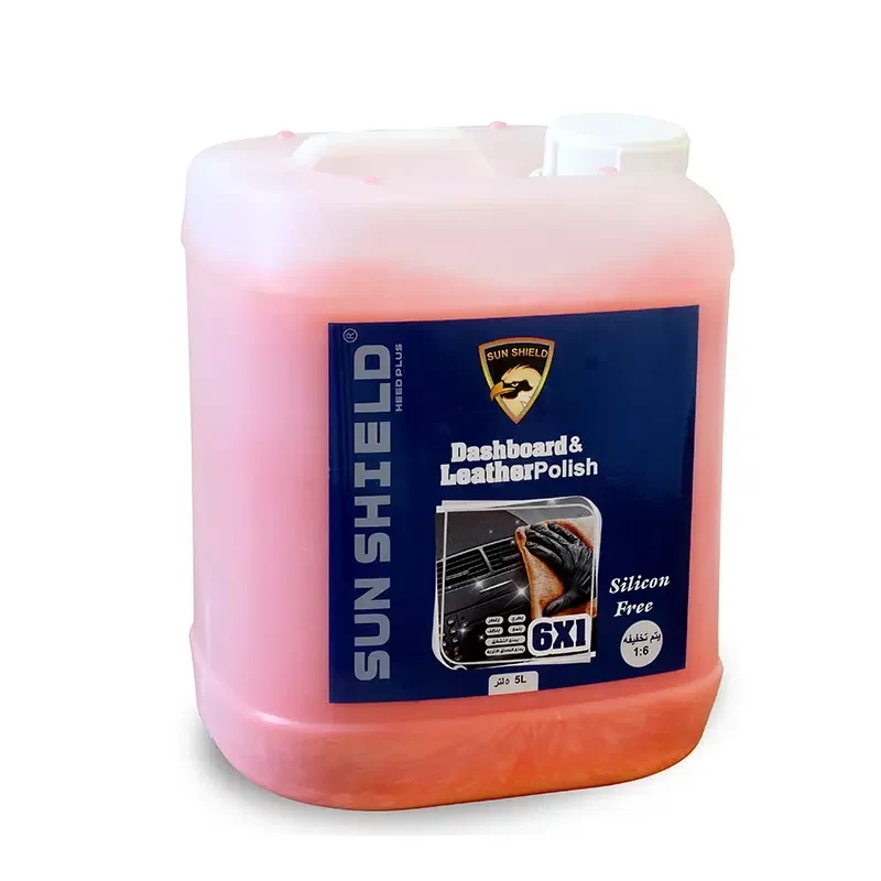 ملمع الفيبر و الجلد صن شيلد 6×1 – 5 لتر