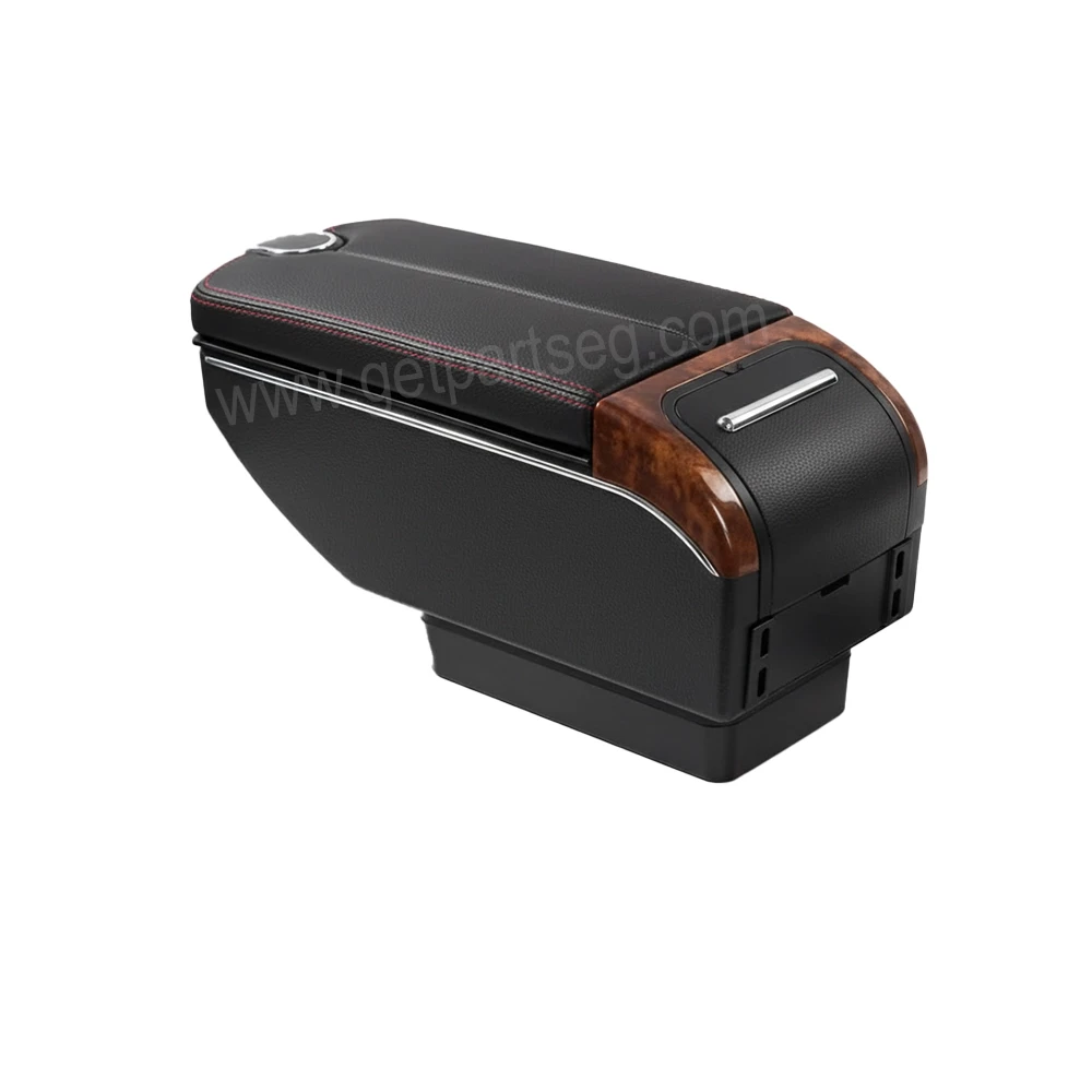 مسند يد السائق بفتحات USB