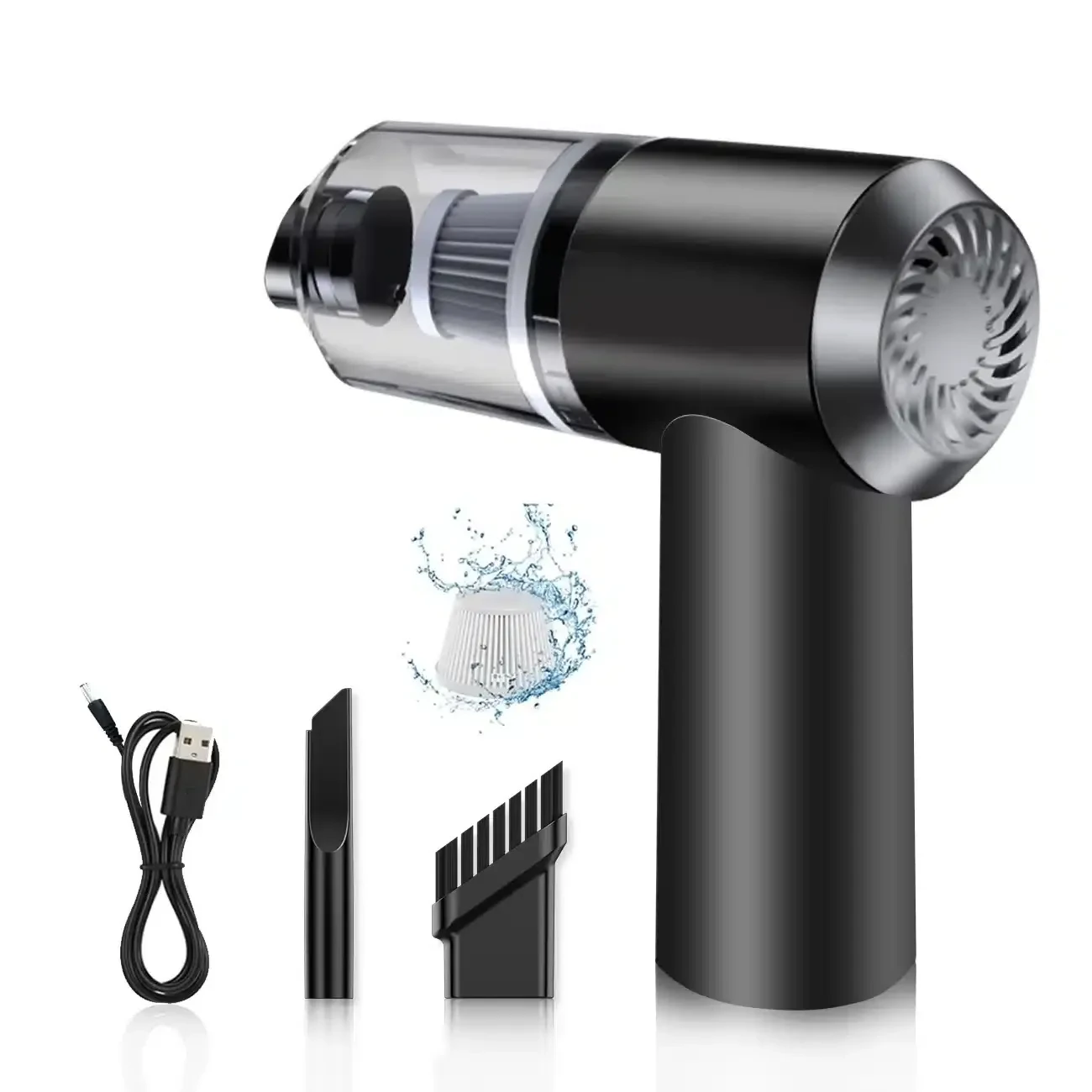 مكنسة سيارة محمولة صغيرة الحجم