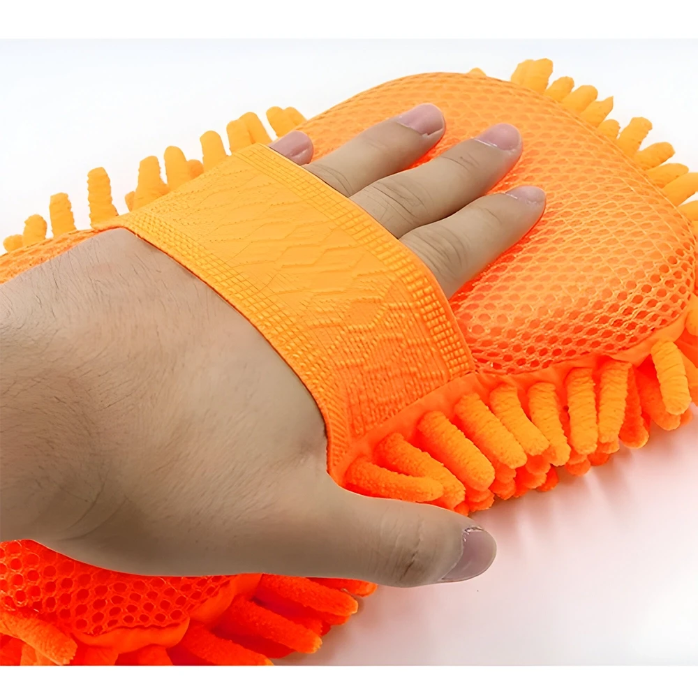 سفنجة غسيل سيارة ألوان متعددة