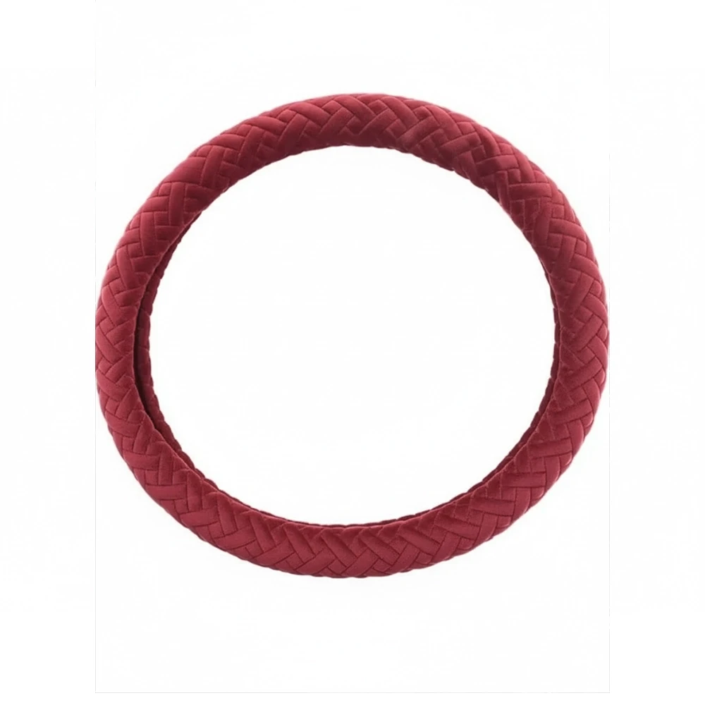 جراب طارة قماش دائرى لون نبيتى - كفر دركسيون فخم بتصميم عصري وملمس مريح