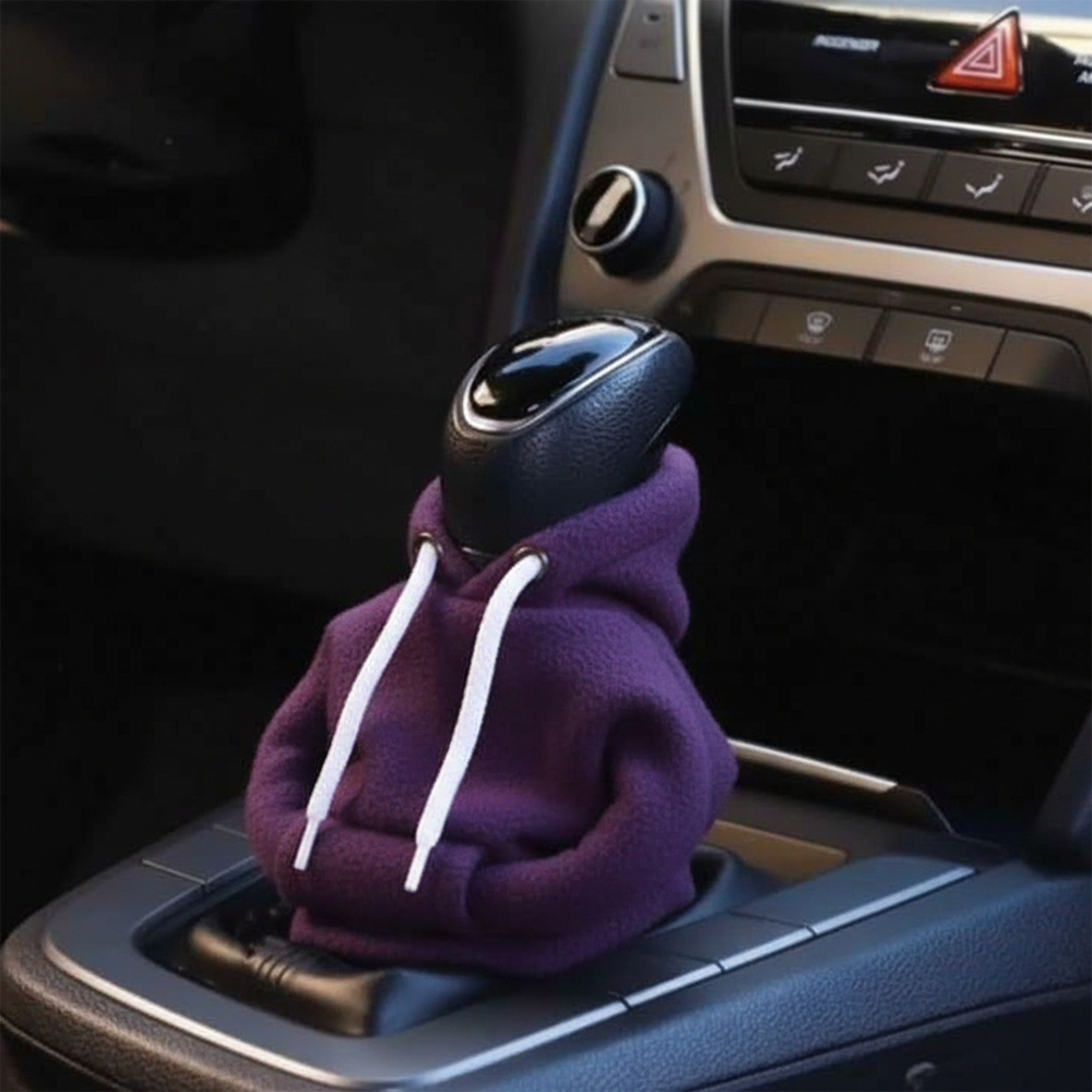 غطاء ناقل الحركة (فتيس) بتصميم هودي  – لمسة أناقة وراحة لسيارتك - لون بنفسجى