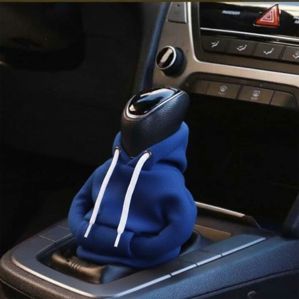 غطاء ناقل الحركة (فتيس) بتصميم هودي  – لمسة أناقة وراحة لسيارتك - لون أزرق