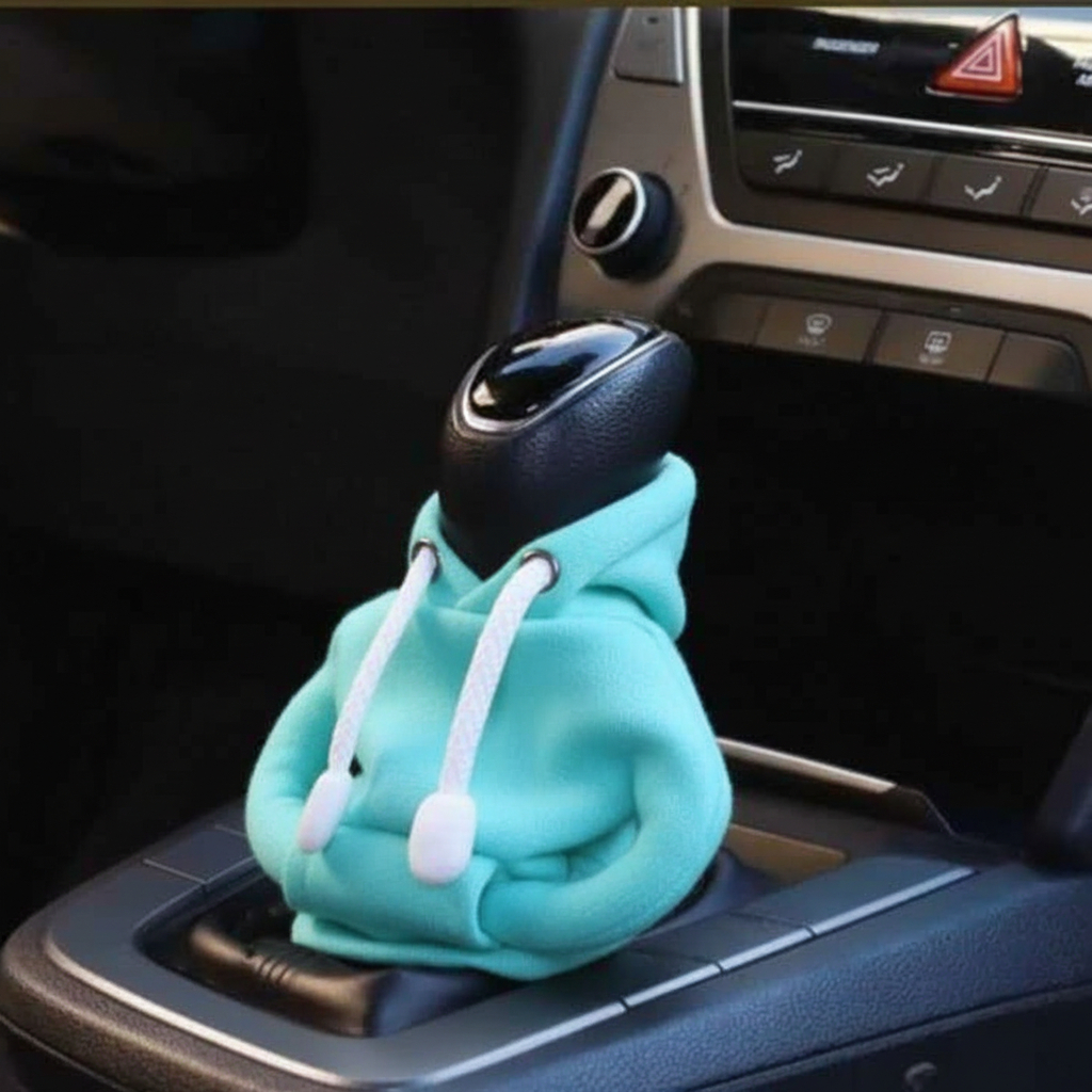 غطاء ناقل الحركة (فتيس) بتصميم هودي  – لمسة أناقة وراحة لسيارتك - لون لبنى