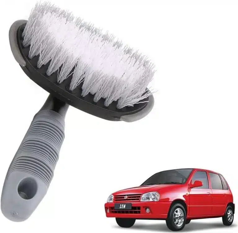 ⁦فرشاة لتنظيف اطار عجلة السيارة - اداة رائعة لتنظيف وغسيل السيارة⁩ - الصورة ⁦3⁩